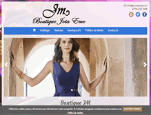 Tablet Screenshot of boutiquejm.es